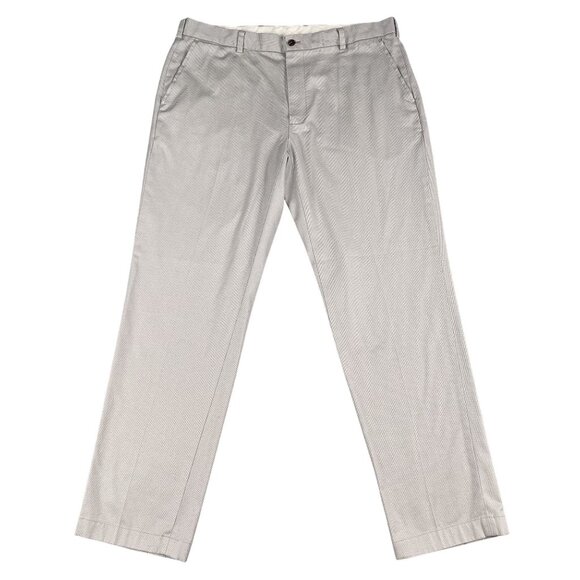 Brooks Brothers Lightweight Advantage Chino Clark Houndstooth Pants Sz 38 x 32 - Picture 1 of 4